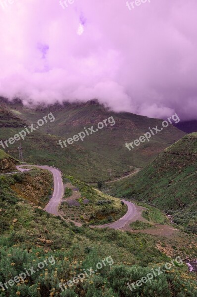 Lesotho Africa Nature Landscape Travel