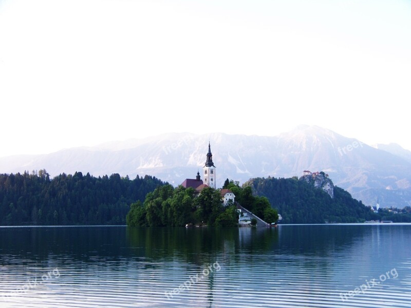 Lake Bled Bled Slovenia Karawanken The Gorenjska Region