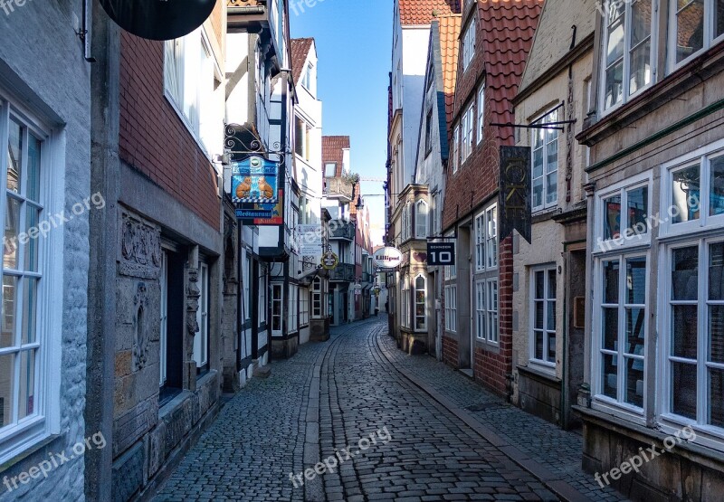 Bremen Schnoor Historic Center Bremen Schnoor Tourism