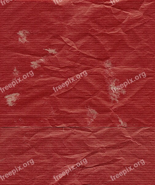 Background Red Bag Crease Wrinkled