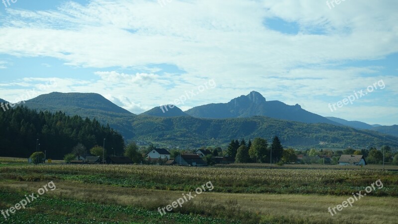 Mountain Panorama Of Nature Scenery Heaven