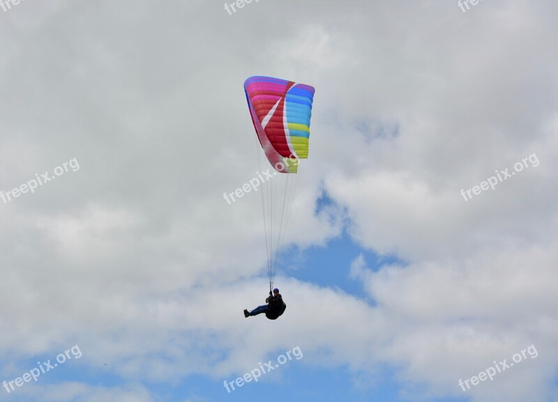 Paragliding Free Flight Leisure Sports Air Fly Sky