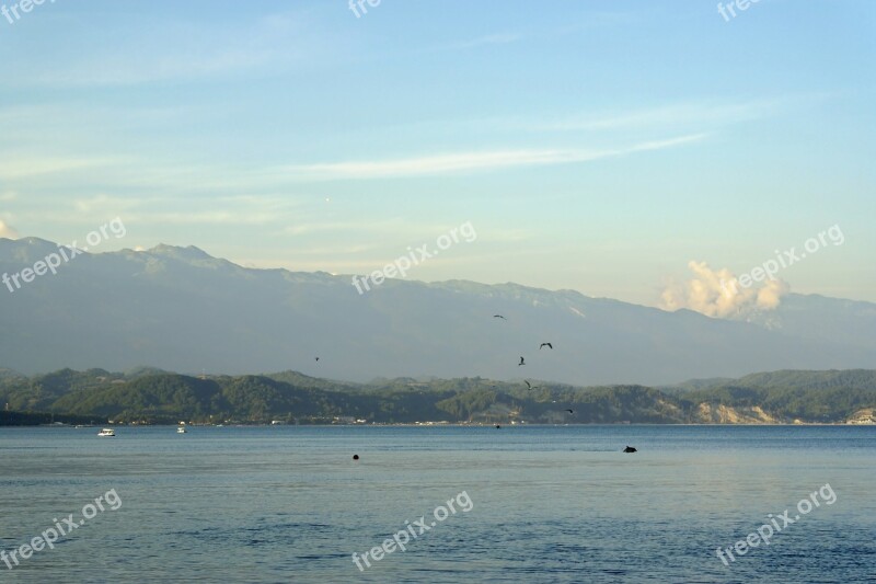 Water Nature Mountain Panoramic Landscape