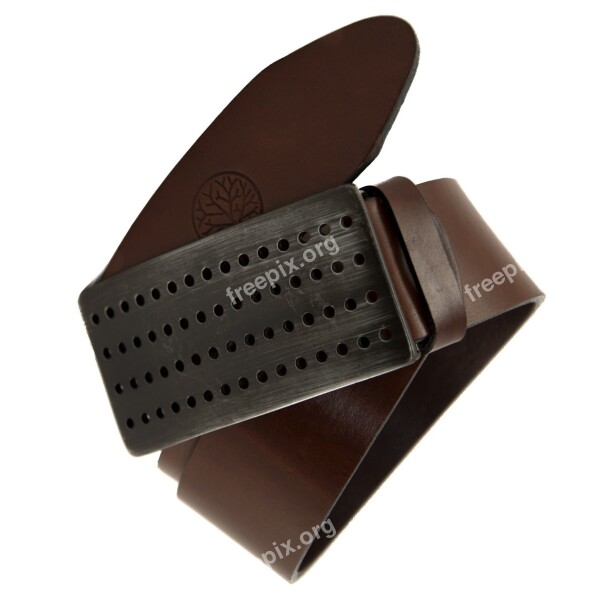 Waist Belt For Women Leather Strap Belt Brown Genuine Leather Clip