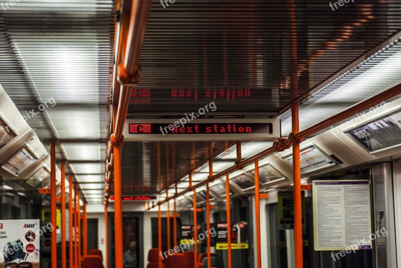 Next Station The Next Station Metro C English English Inscription