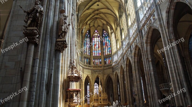 Prague Praha Czech Republic Czechia St Michael's Cathedral