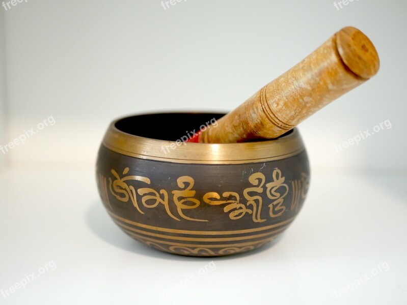 Traditional Singing Bowl Tibetan Sound Meditating