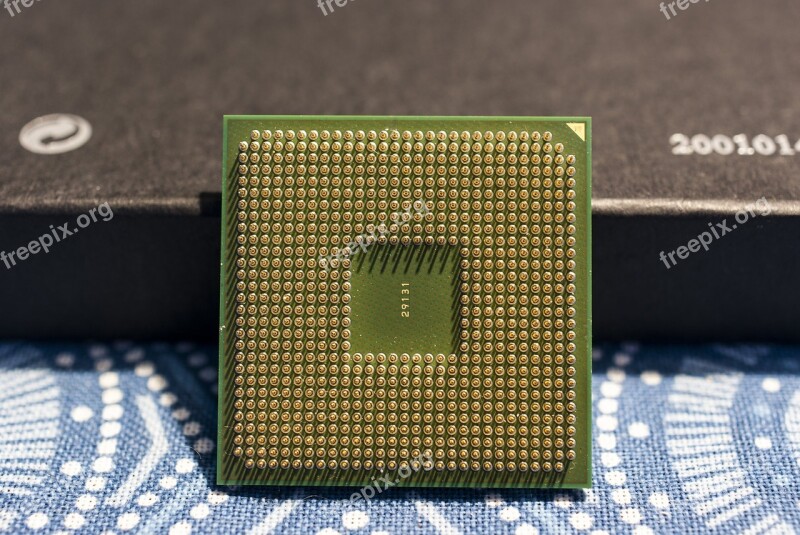 Amd Sempron 2500 Processor Microchip Amd Computer