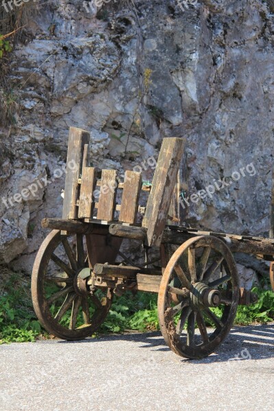 Carry Old Wood Slide Antique