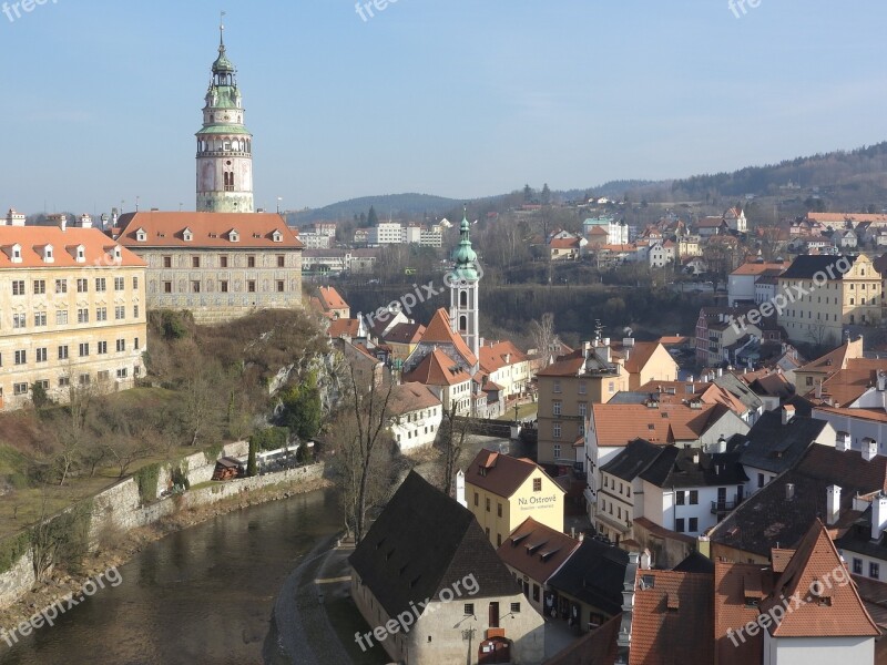 Czech Krumlov Castle Unesco Czech Republic History