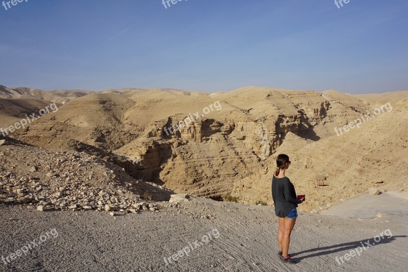 Desert Sand Landscape Nature Dry