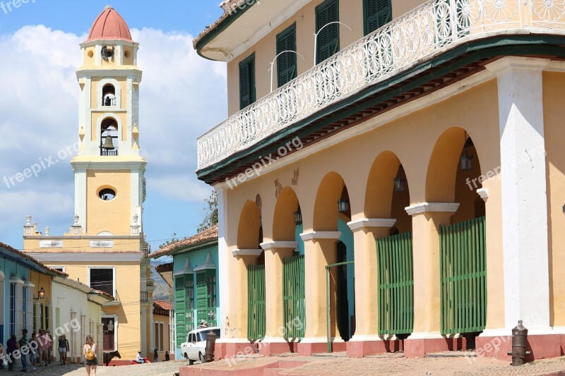 Architecture Travel Cuba Trinidad Caribbean