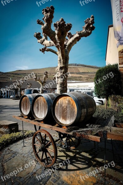 Ahrweiler Wine Barrel Winegrowing Free Photos