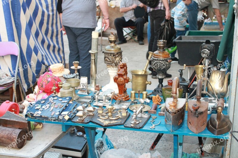 Market Flea Market Old Things Rarity Bazaar