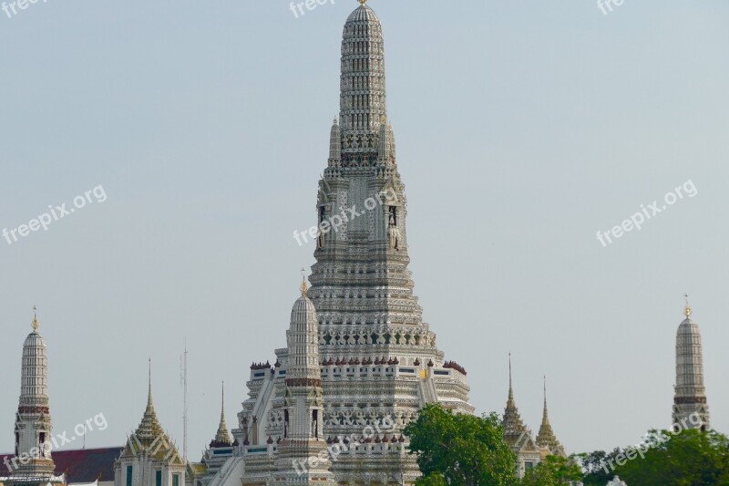 Wat Arun Bangkok Buddhism Stupa Temple