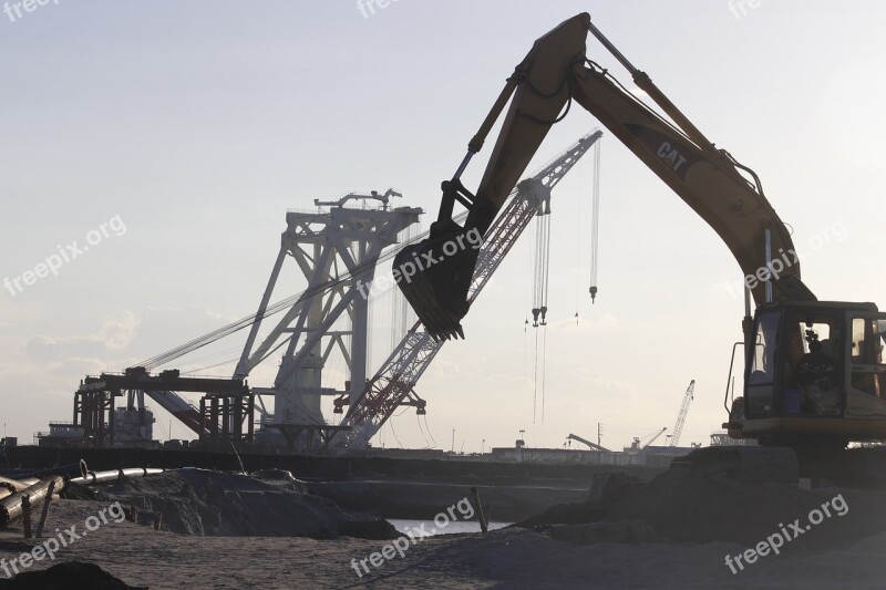 Industry Machine Heavy Vehicle Under Construction