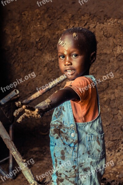 People Child Portrait Turkana Kid