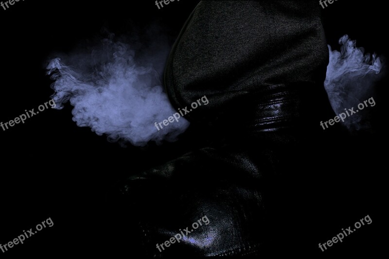 Smoke Man Male The Darkness Black