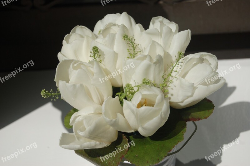 Flower Floral Petal Bouquet De Fleurs Romantic