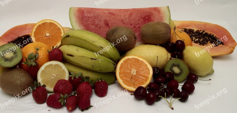 Fruit Food Healthy Kiwi Fruits