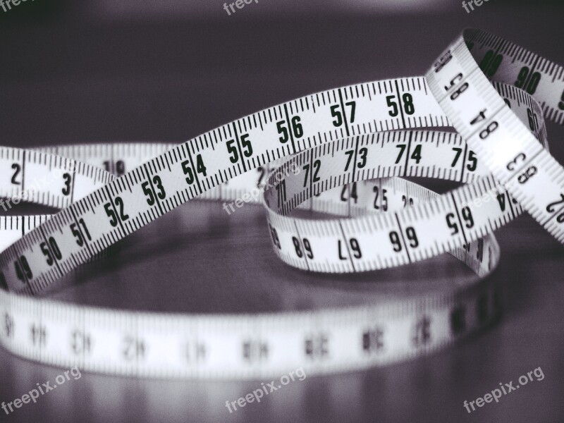 Measure Precision Length Tape Measure Centimeters