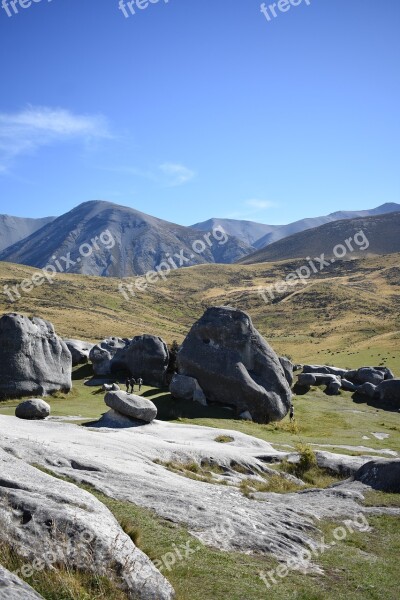 Mountain Landscape Nature Sky Rock