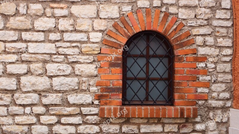 Brick Wall Stone Old Architecture