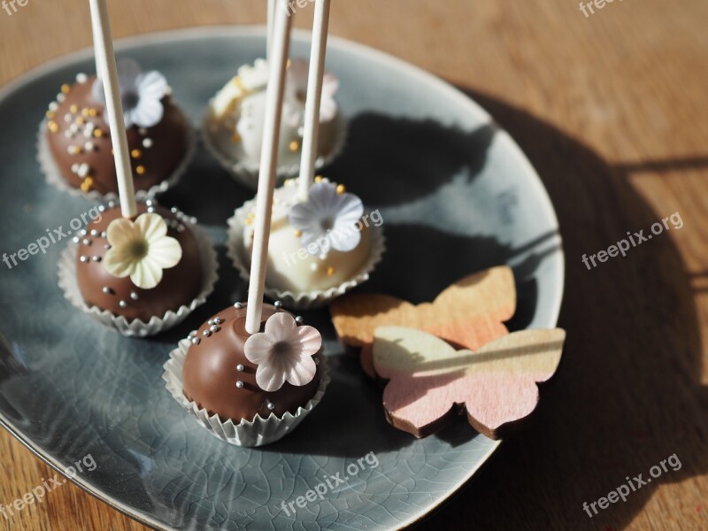 Food Dessert Chocolate Table Plate