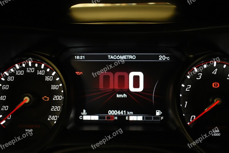 Speedometer Automobile Odometer Script Free Photos