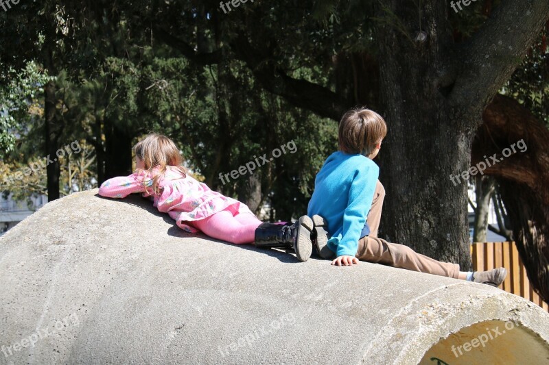 Nature Outdoors Child People Relax