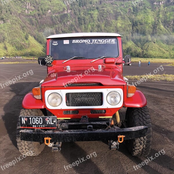 Jeep Ride Mount Bromo Indonesia Adventure