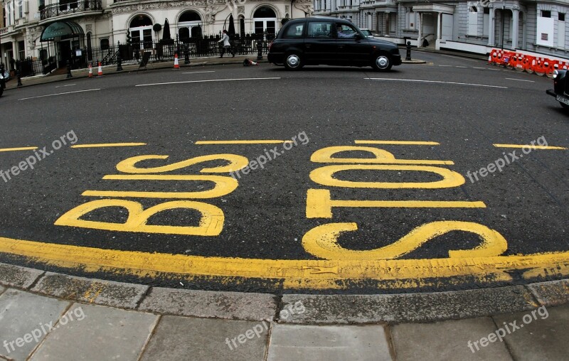 Street Asphalt Walkway Traffic Sign