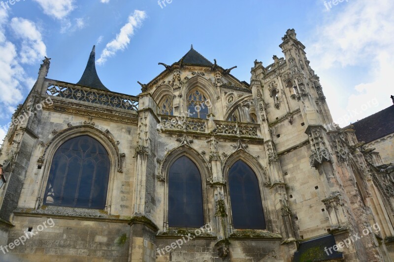 Church Church Falaise Normandie Architecture