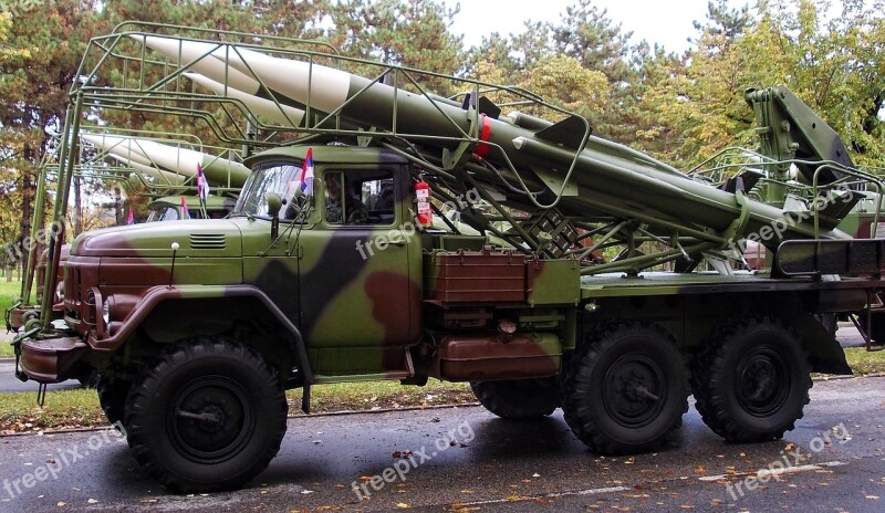 Army Military Missile Weapon Serbia