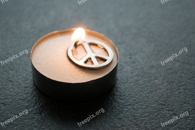 Peace Love Still Life Closeup Symbol