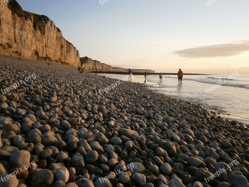 Coast Nature Sea Rock France