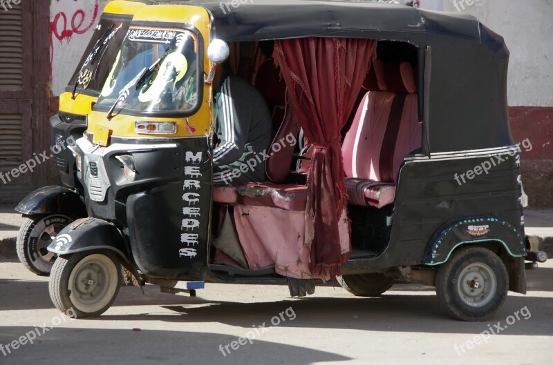 Egypt Aswan Vehicle Tuk-tuk Transport