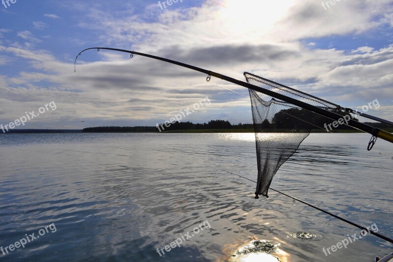 Monolithic Part Of The Waters Sky At The Court Of Nature The Fisherman