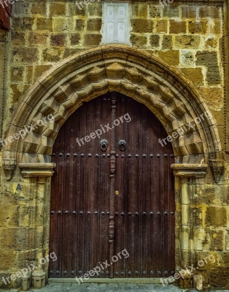 Door Doorway Wooden Architecture Entrance