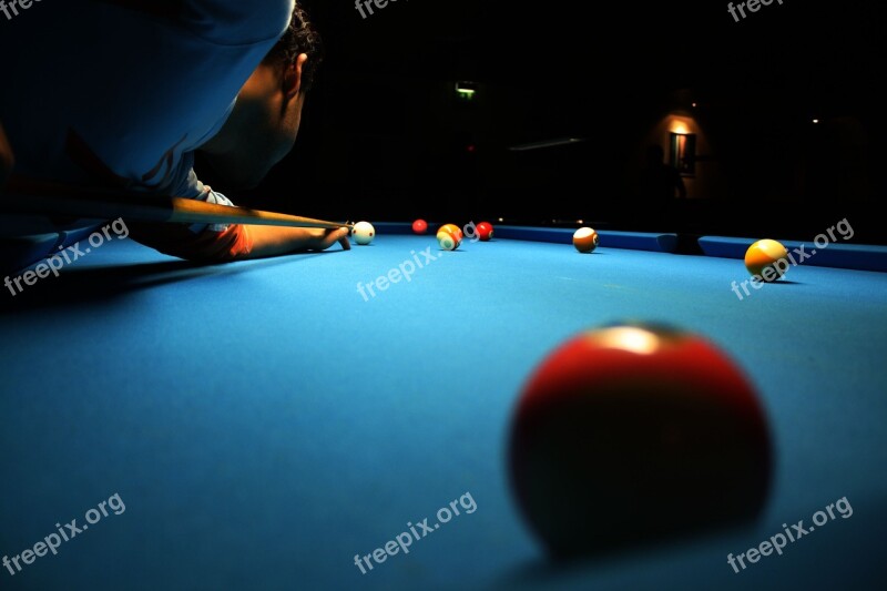 Snooker Cue Billiards Pool Competition Free Photos