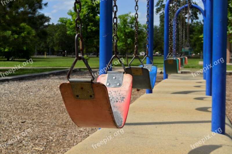 Nature Kids Swings Children Summer