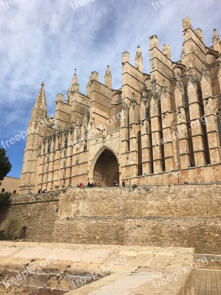 Architecture Church Cathedral Mallorca Palma De Mallorca