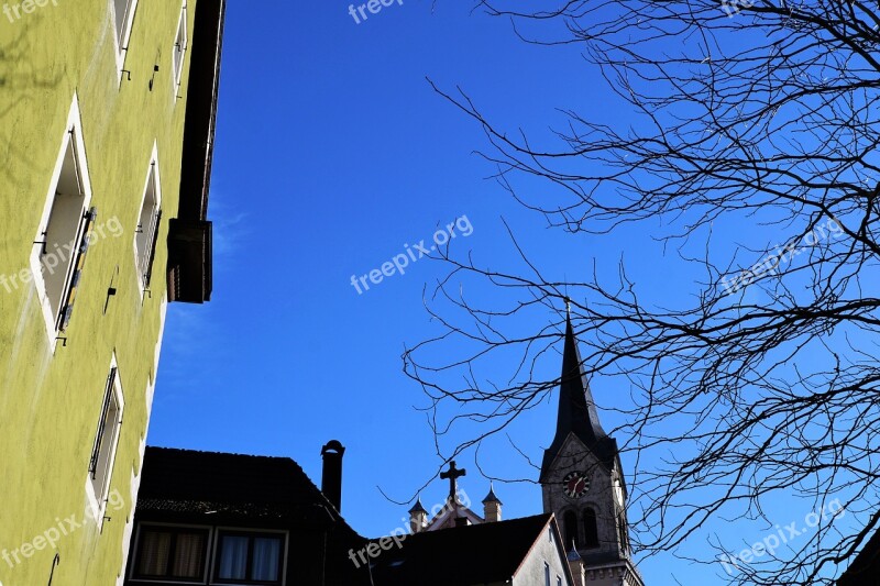 Sky Architecture Building Travel Tree