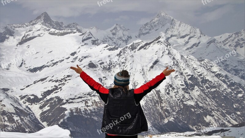 The Alps Zermatt She Tops The Rapture