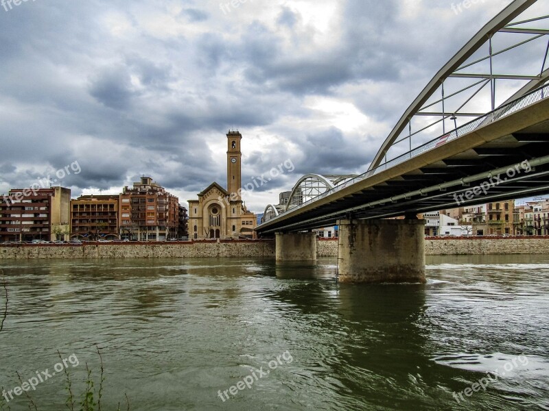 River Body Of Water Bridge Architecture City