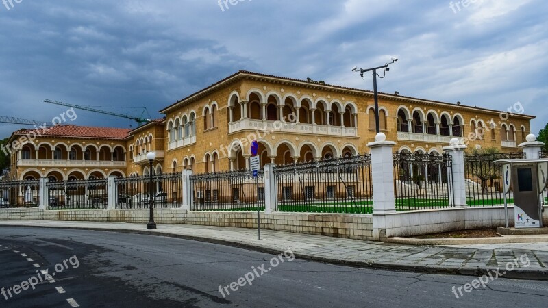 Building Architecture Travel City Archbishop Of Cyprus