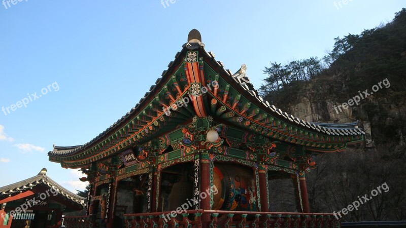 Shrine Travel Structure Top Free Photos