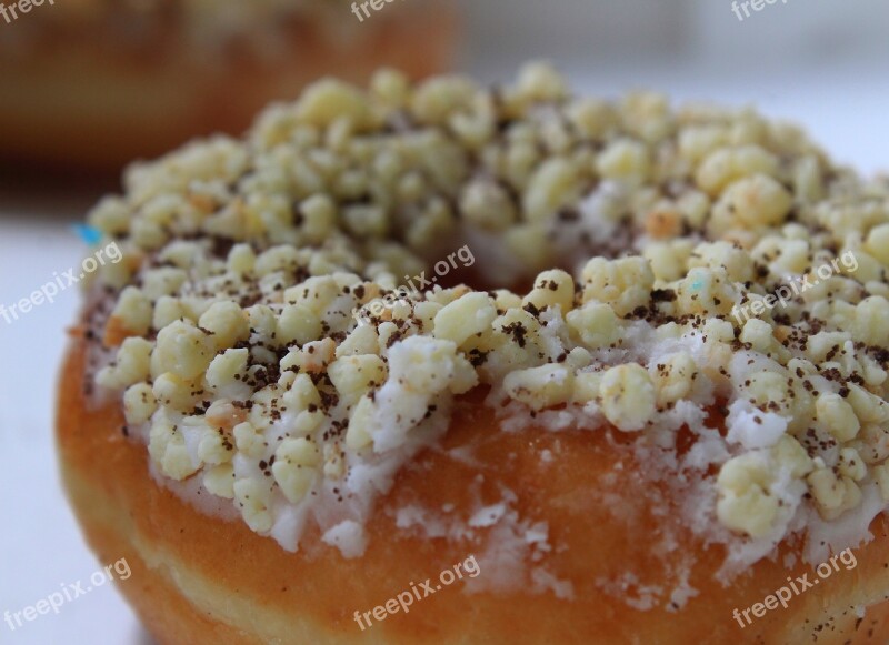 Food Refreshment Delicious Meal Doughnut