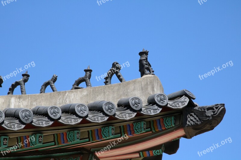 Republic Of Korea Korea Seoul Gyeongbok Palace Forbidden City