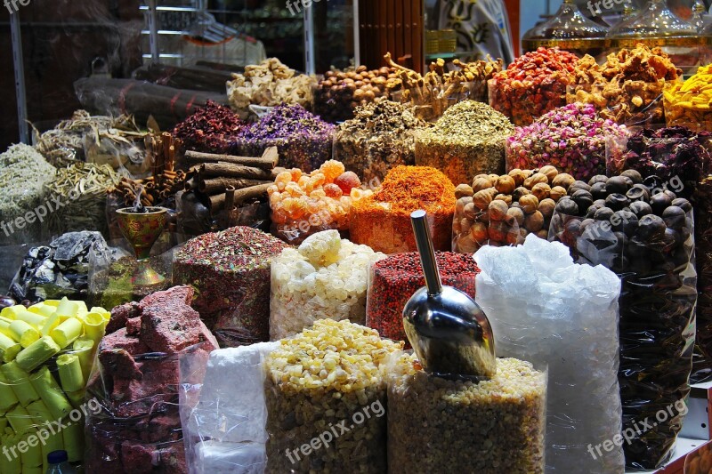 Souk Spices Spice Souk Colorful Souq